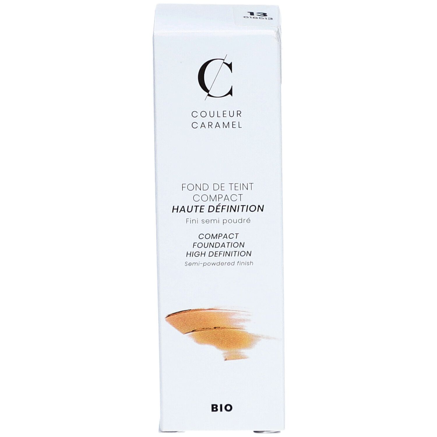 COULEUR CARAMEL Bio High Definition Kompakt-Foundation - Halbpuderiges Finish Nr. 13