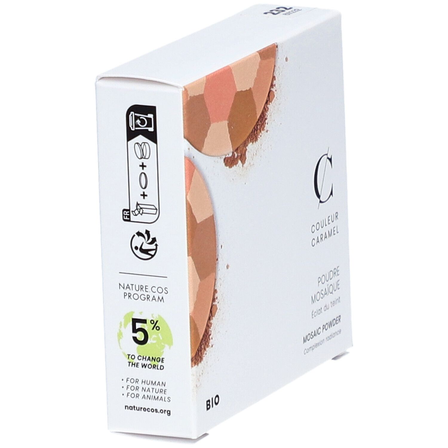 COULEUR CARAMEL Poudre Mosaïque Bio Teint clair