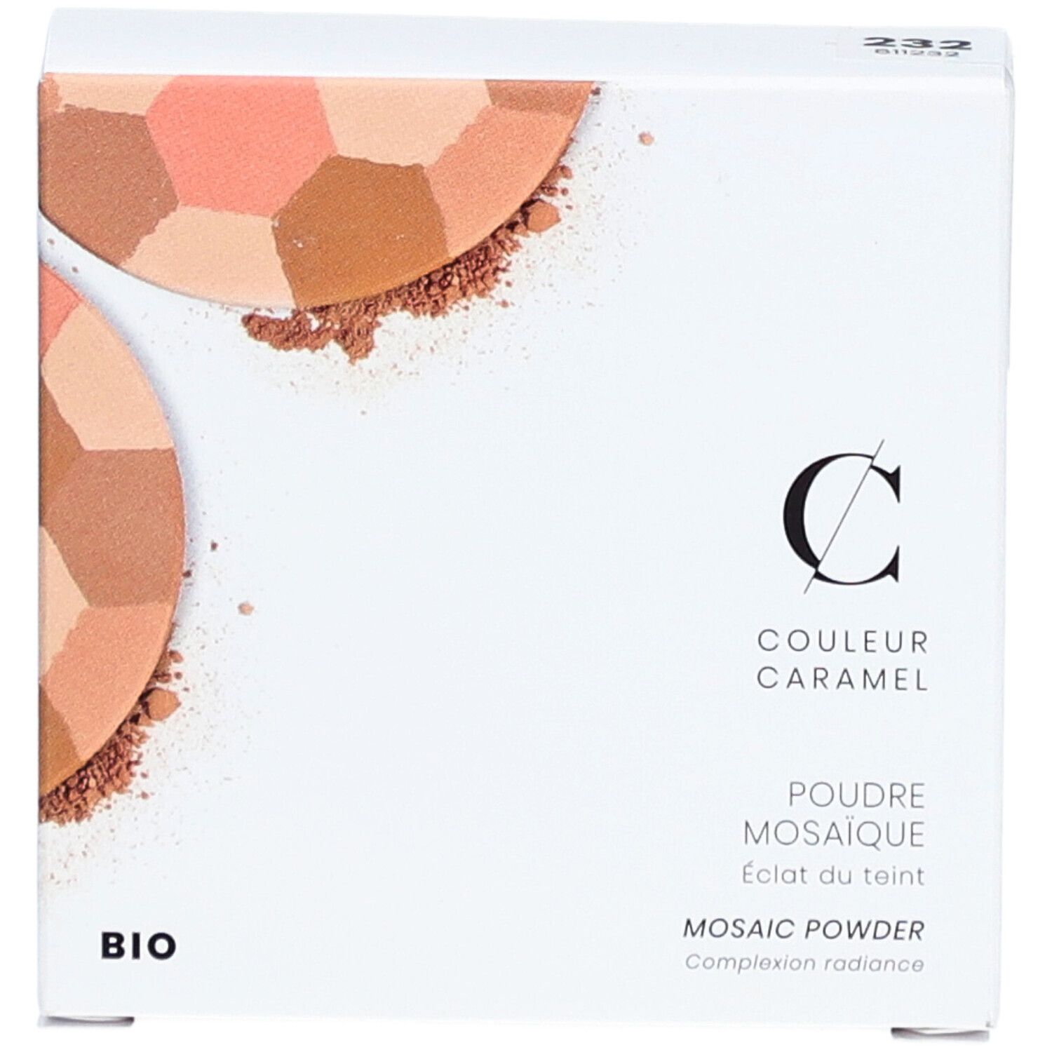 COULEUR CARAMEL Poudre Mosaïque Bio Teint clair