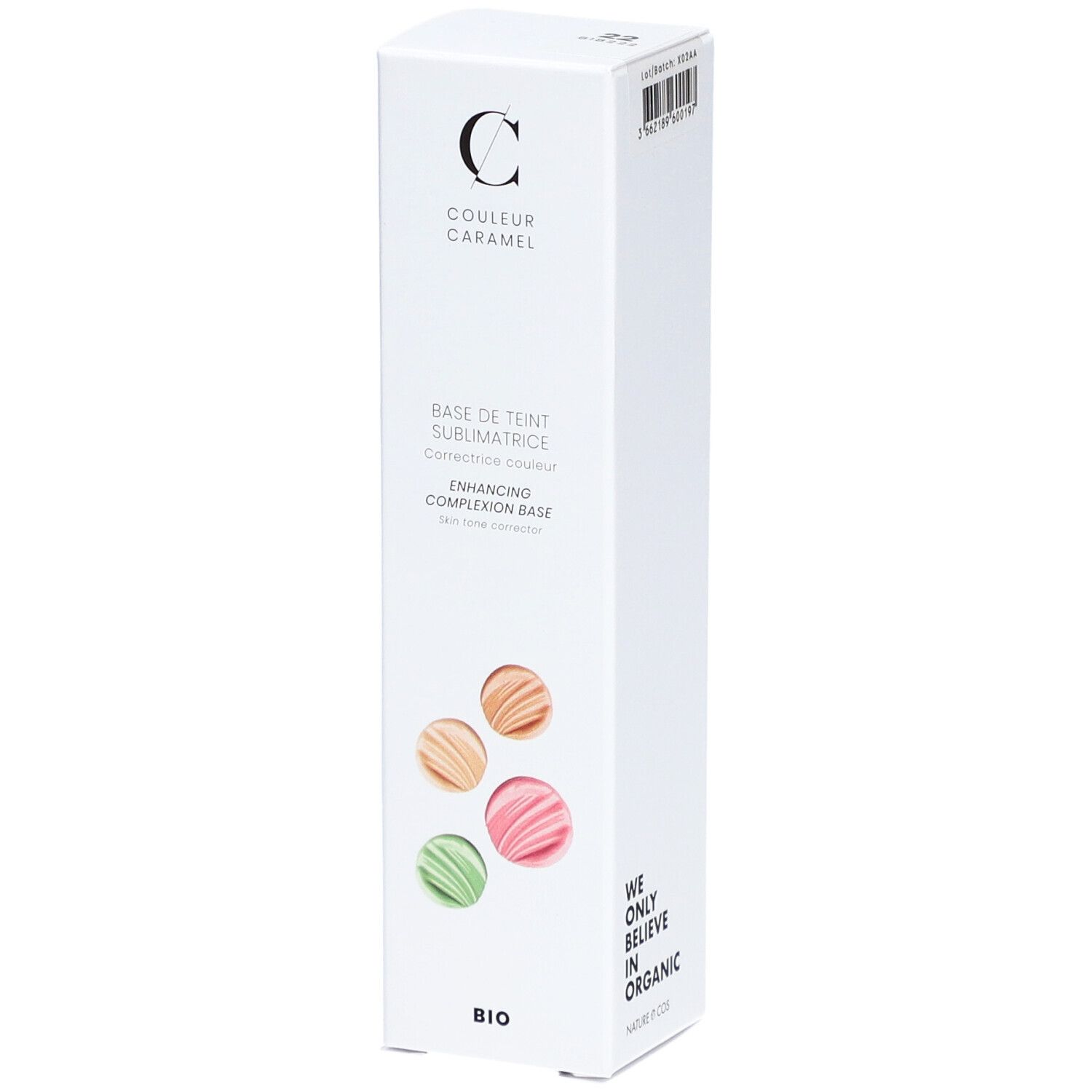 COULEUR CARAMEL Verfeinernde Bio-Grundierung Nr. 22