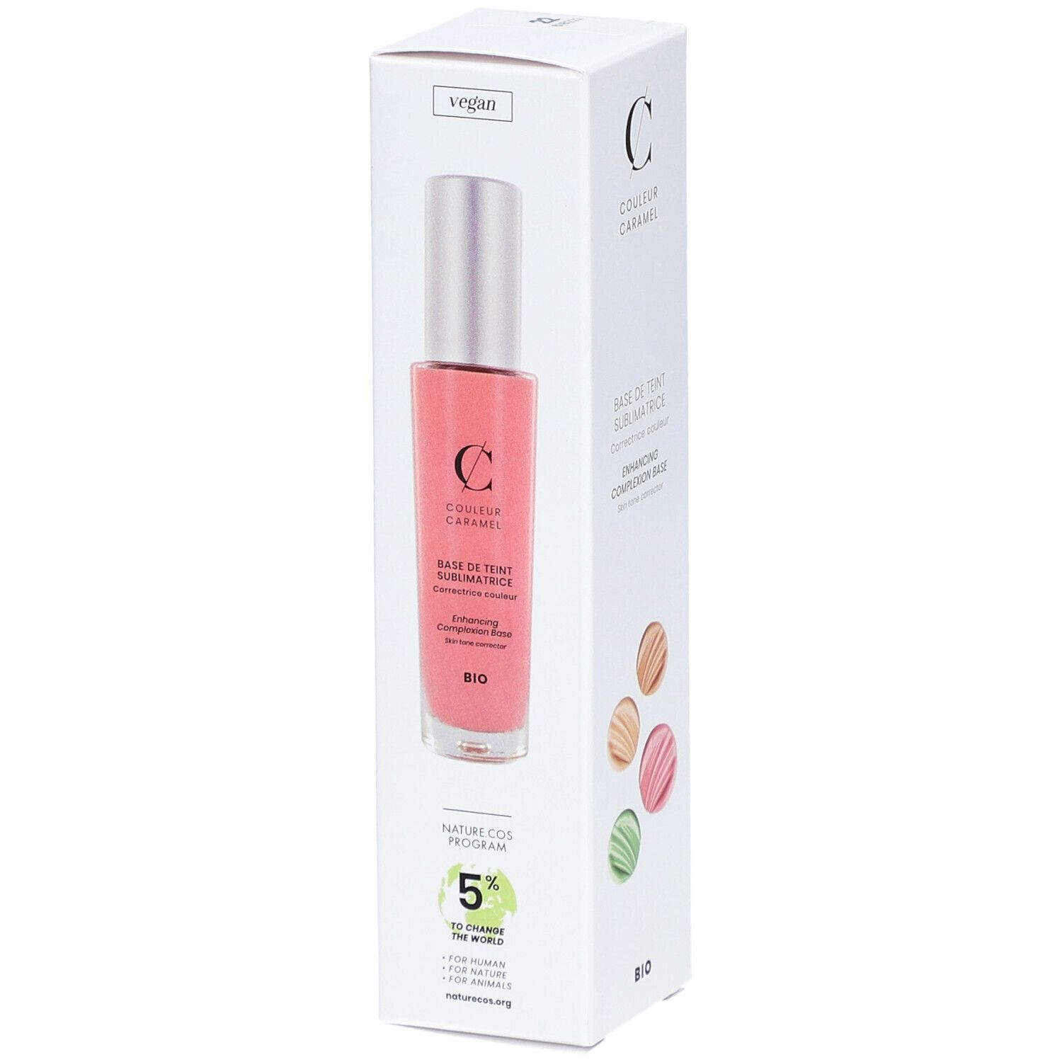 COULEUR CARAMEL Verfeinernde Bio-Grundierung Nr. 22