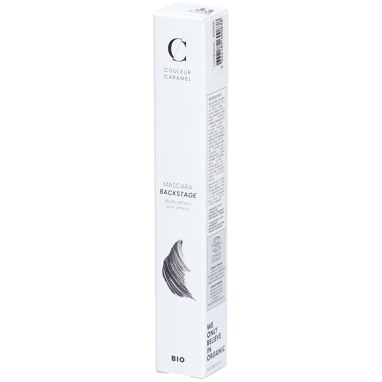 COULEUR CARAMEL Mascara Backstage Bio Aubergine