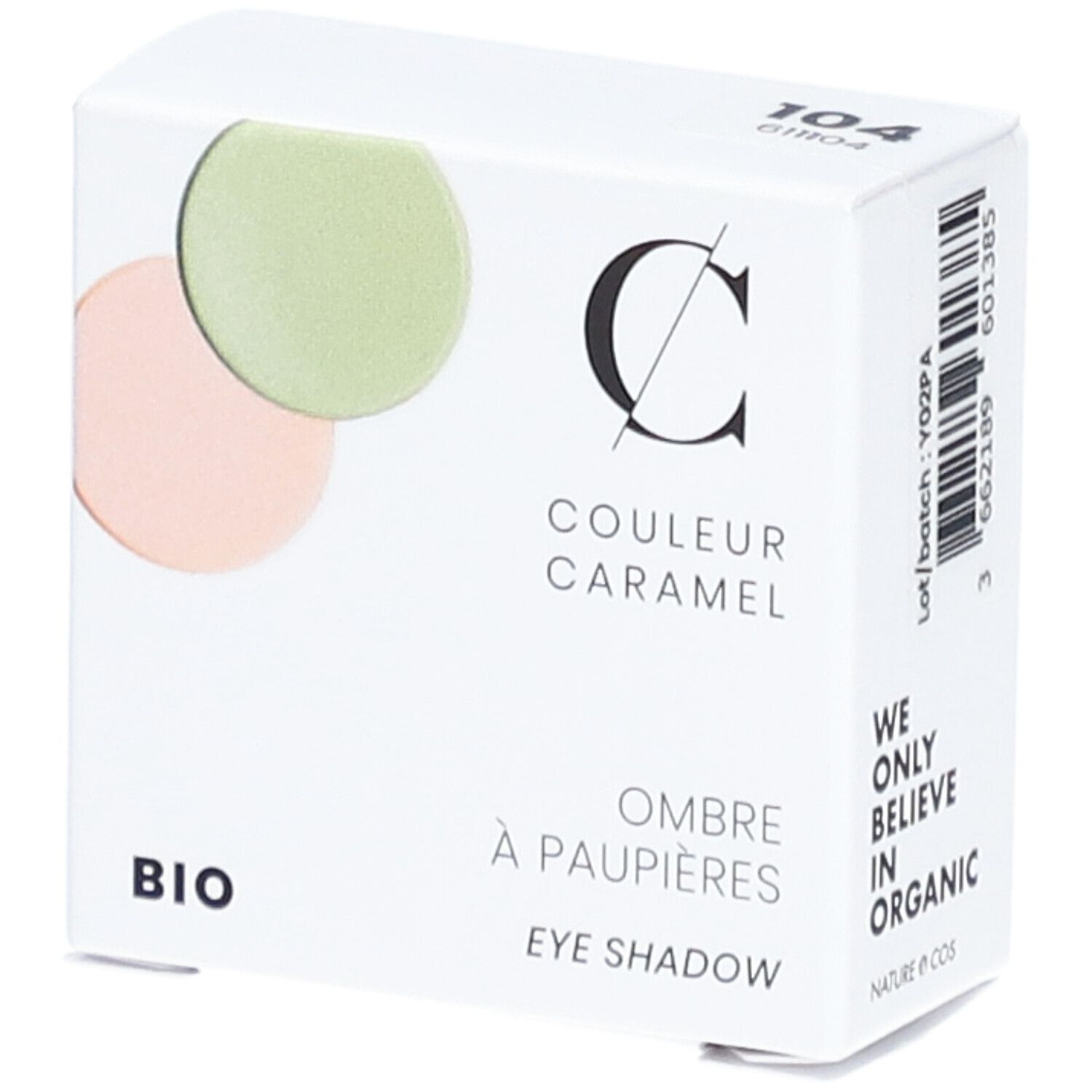 COULEUR CARAMEL Bio-Lidschatten Nr. 104