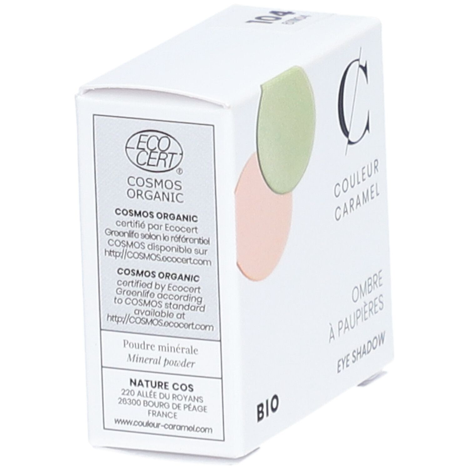 COULEUR CARAMEL Bio-Lidschatten Nr. 104