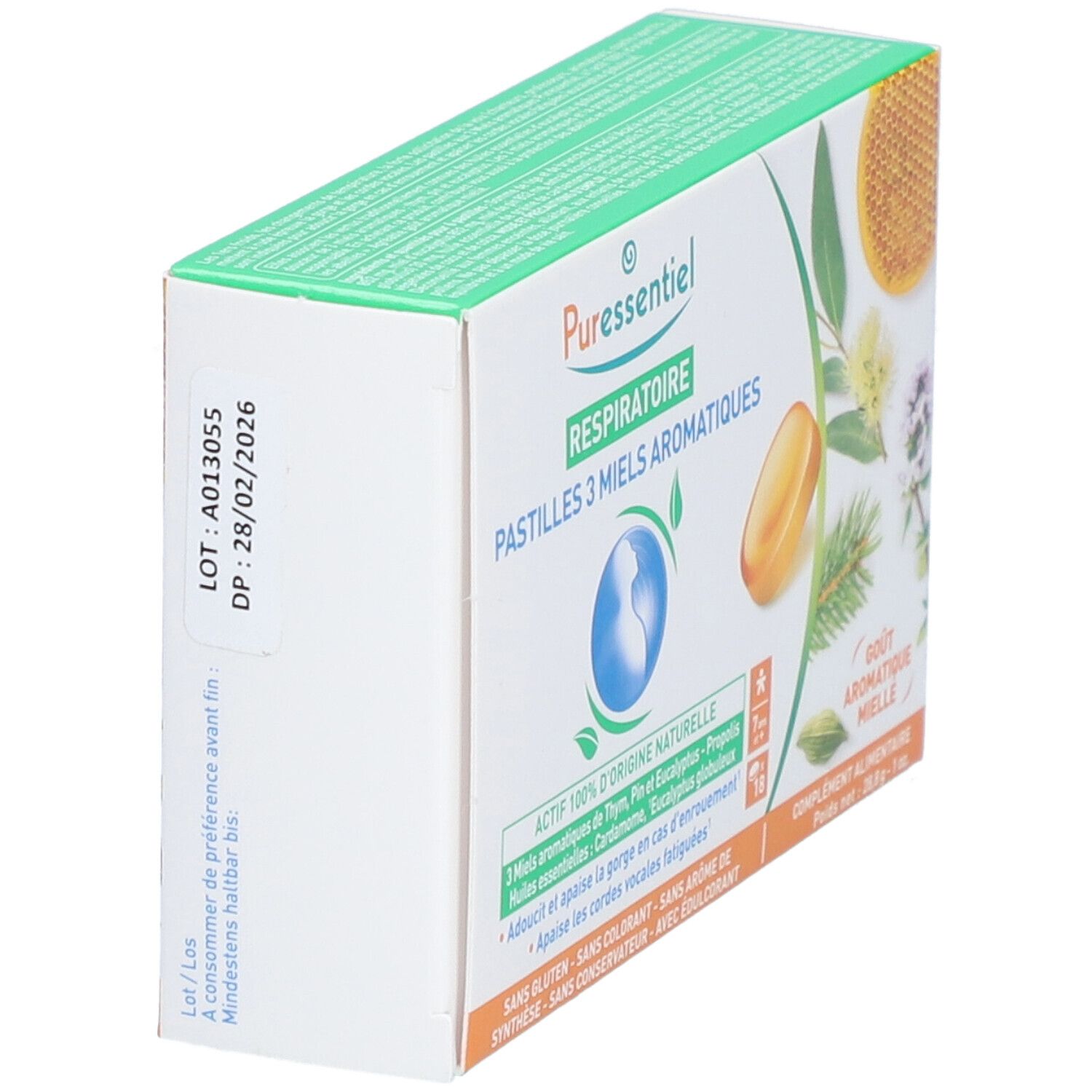 PURESSENTIEL Lutschtabletten 3 Honigsorten 18 Stk