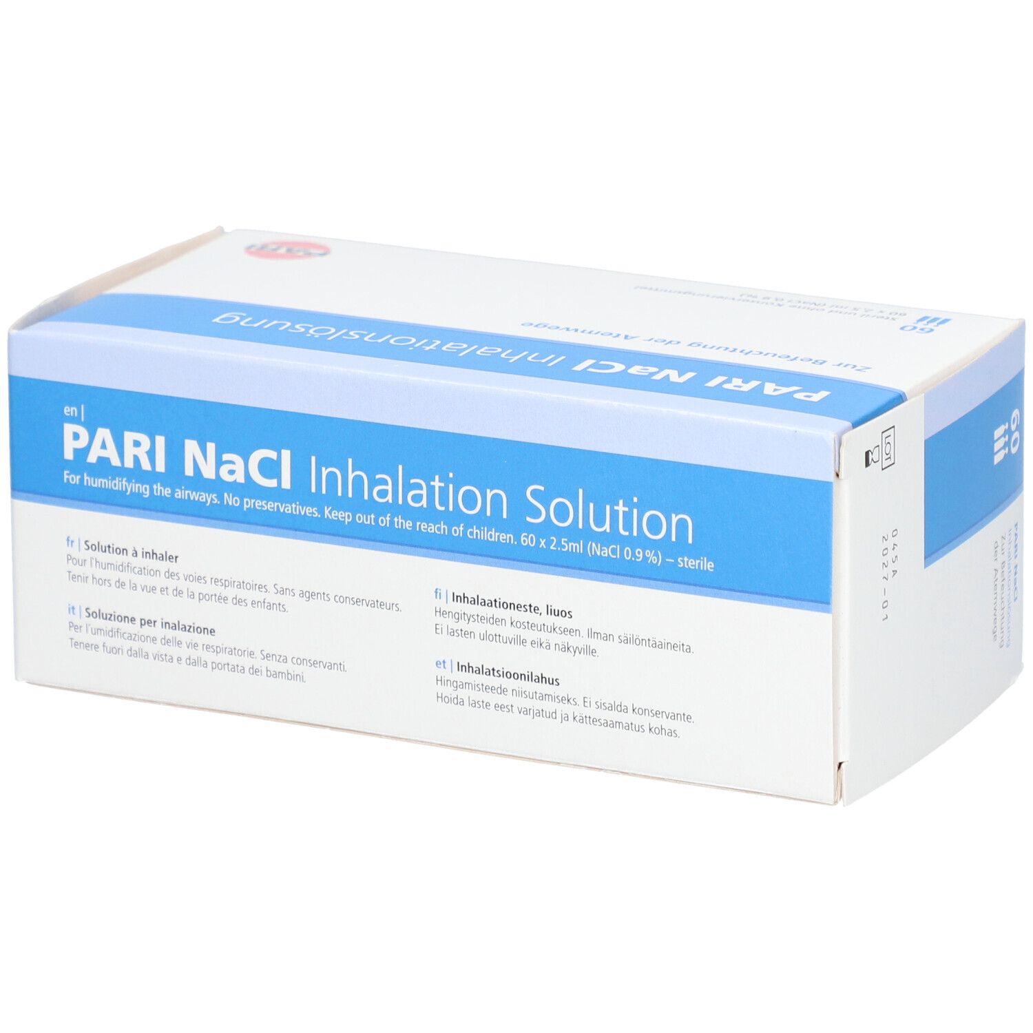 PARI NaCI Solution pour inhalation