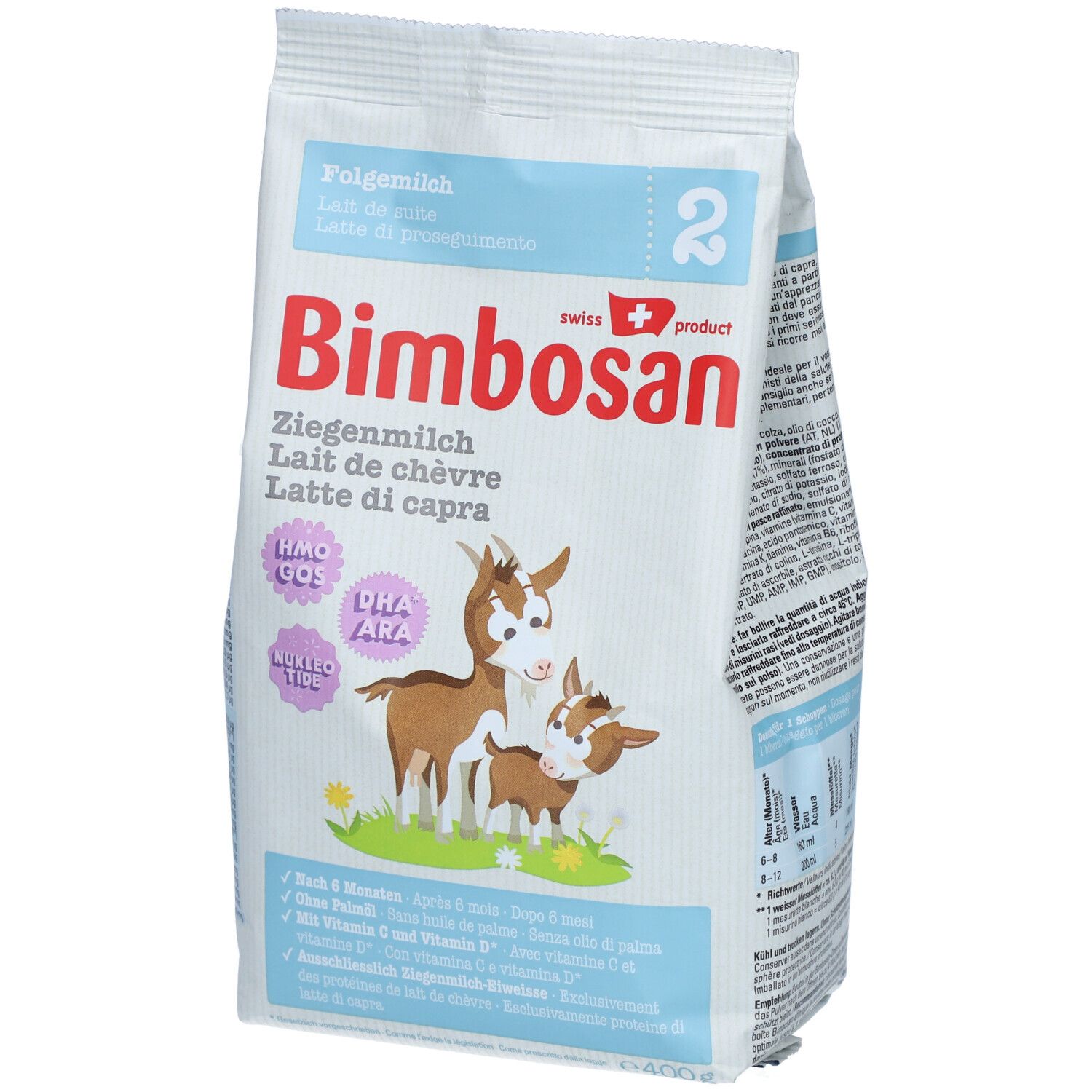 BIMBOSAN Lait de chèvre Lait de suite 2