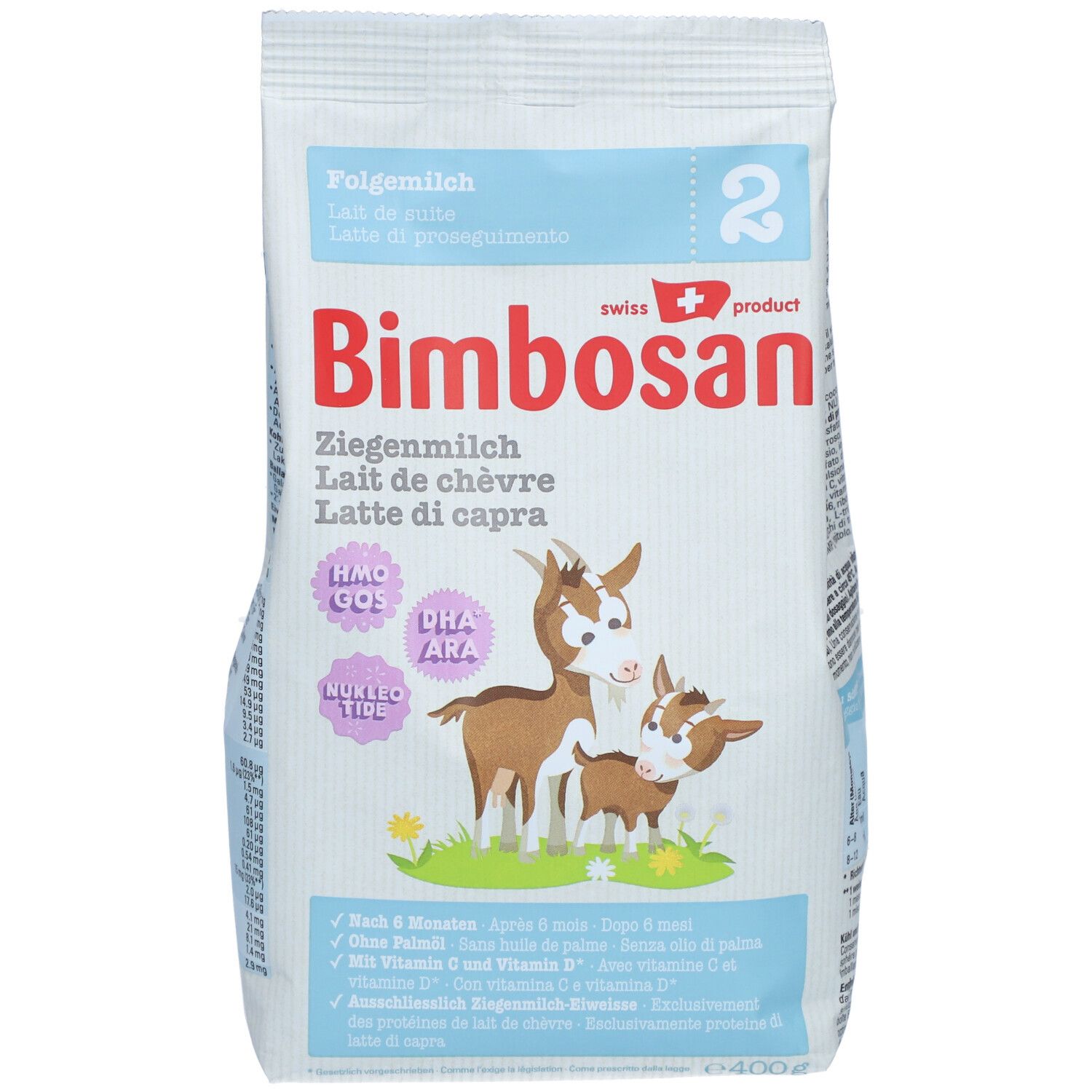 BIMBOSAN Lait de chèvre Lait de suite 2