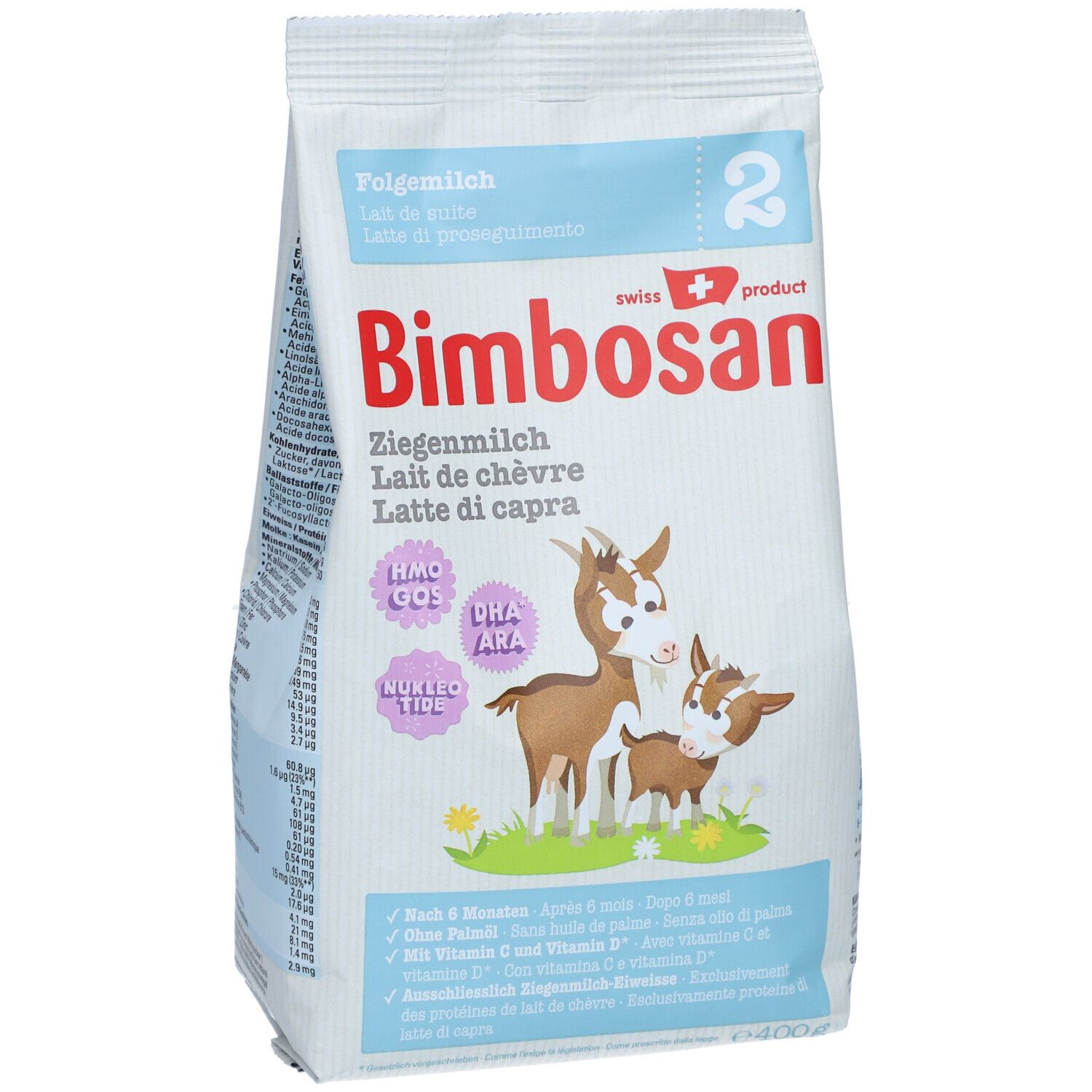 BIMBOSAN Lait de chèvre Lait de suite 2