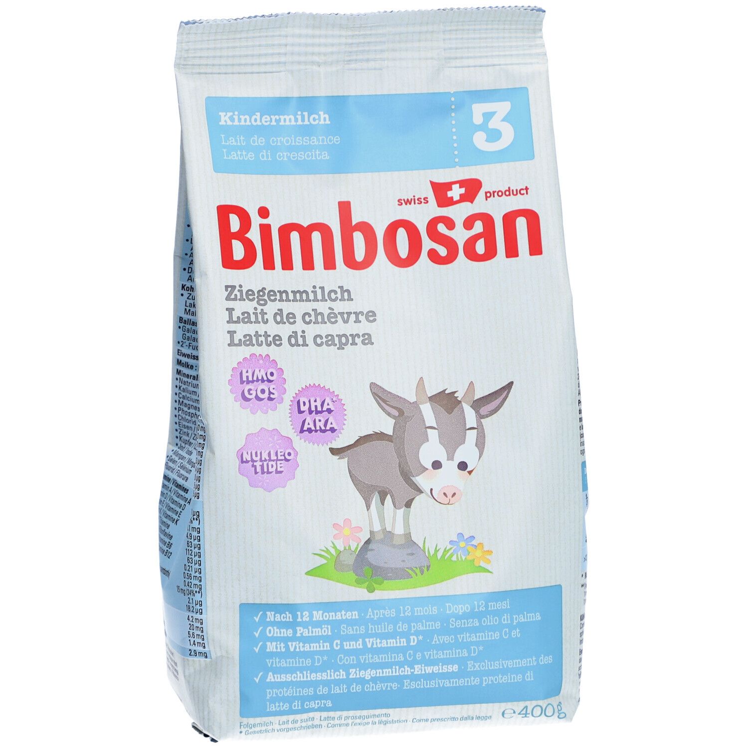 Bimbosan Ziegenmilch 3 Kindermilch Nachfüllpack