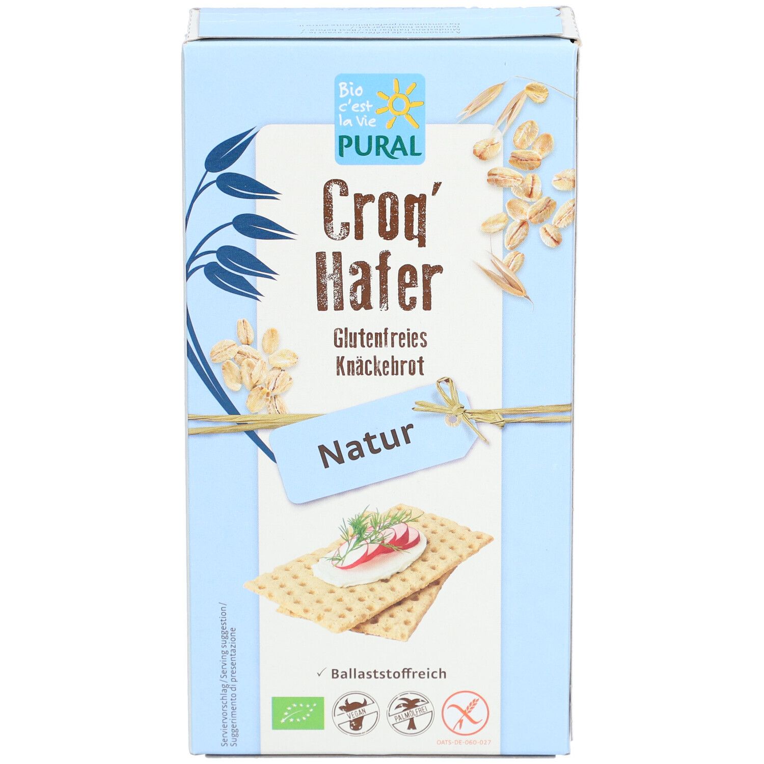 PURAL Croq'avoine nature sans gluten
