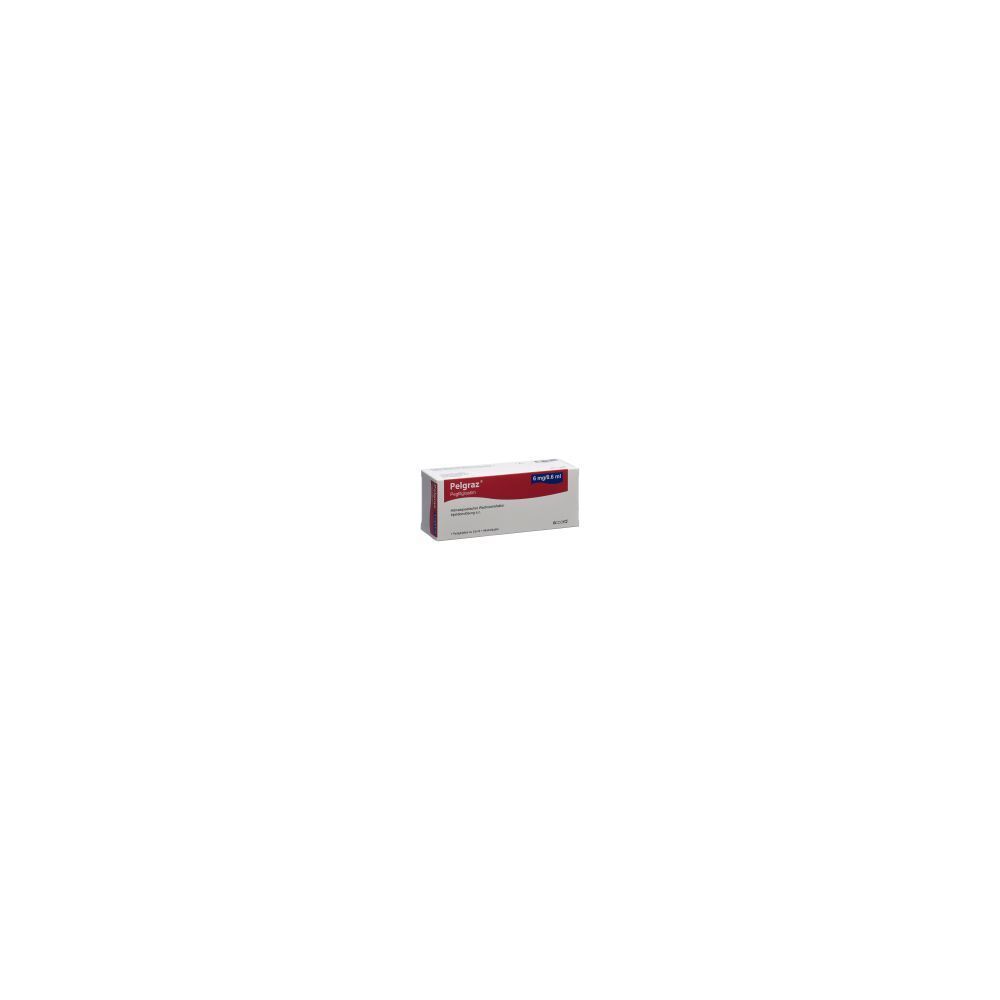 PELGRAZ Inj Lös 6 mg/0.6ml Fertiginjektor 0.6 ml