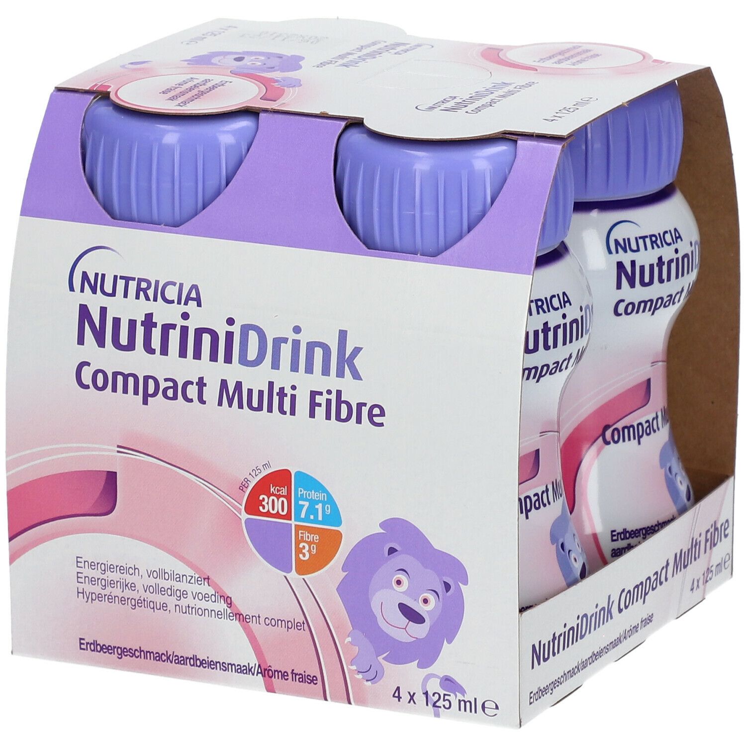 NUTRINIDRINK Compact Multi Fibre Fraise