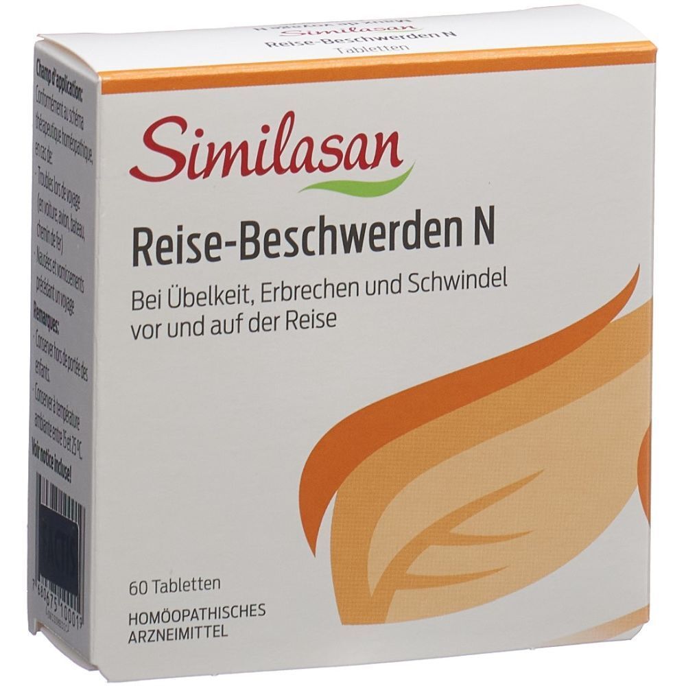 SIMILASAN Reise-Beschwerden N Tabl 60 Stk