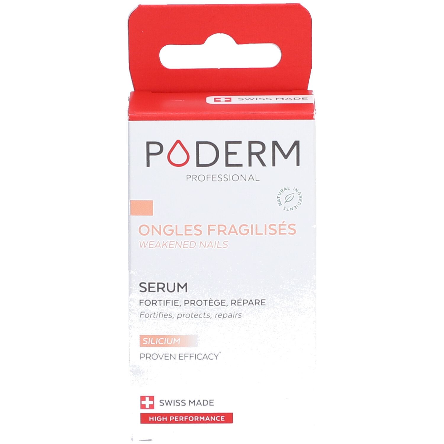 PODERM Sérum Ongles Silicium Fl 8 ml