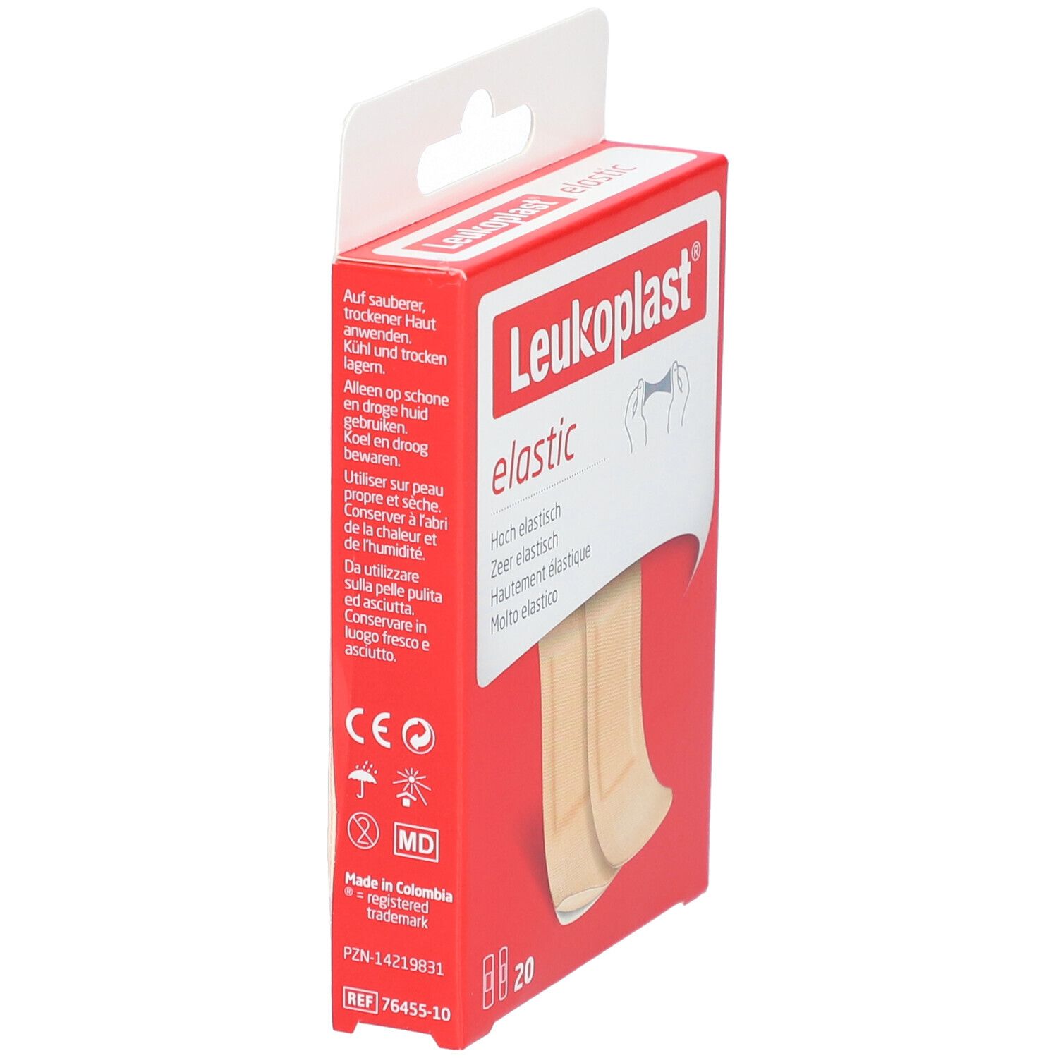 LEUKOPLAST elastic 2 Grössen 20 Stk
