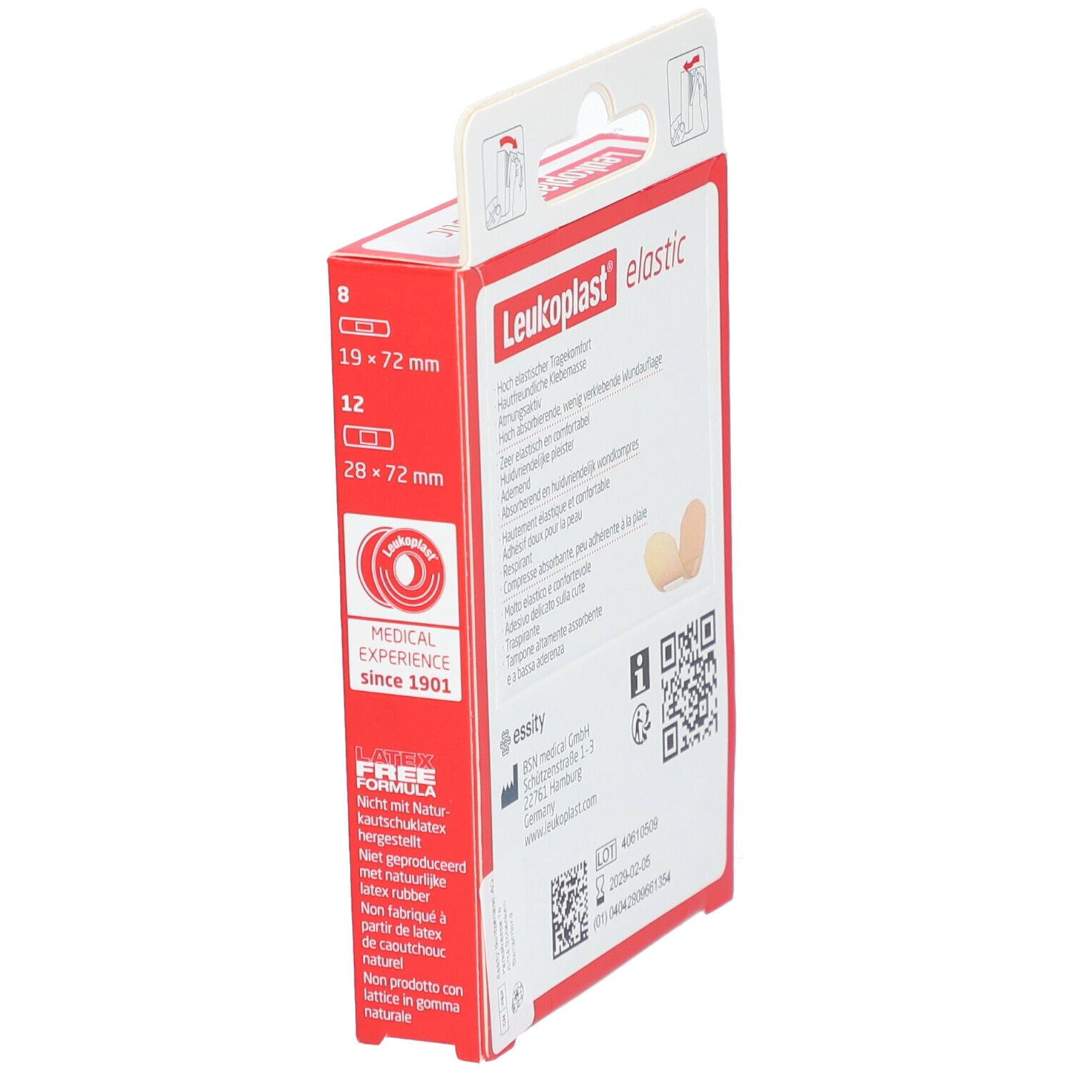 LEUKOPLAST elastic 2 Grössen 20 Stk