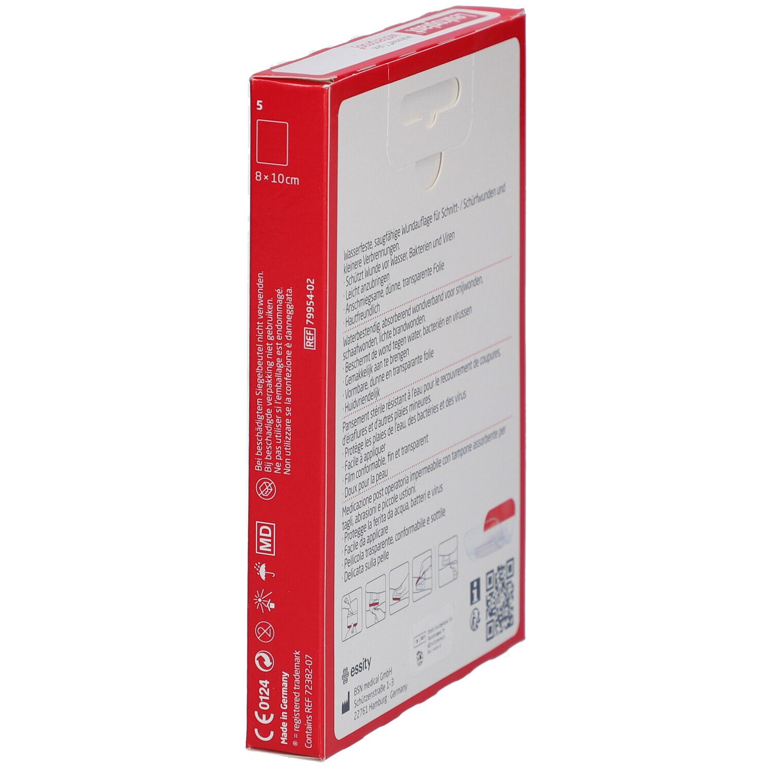 Leukoplast Leukomed T Plus steril 8 cm x 10 cm