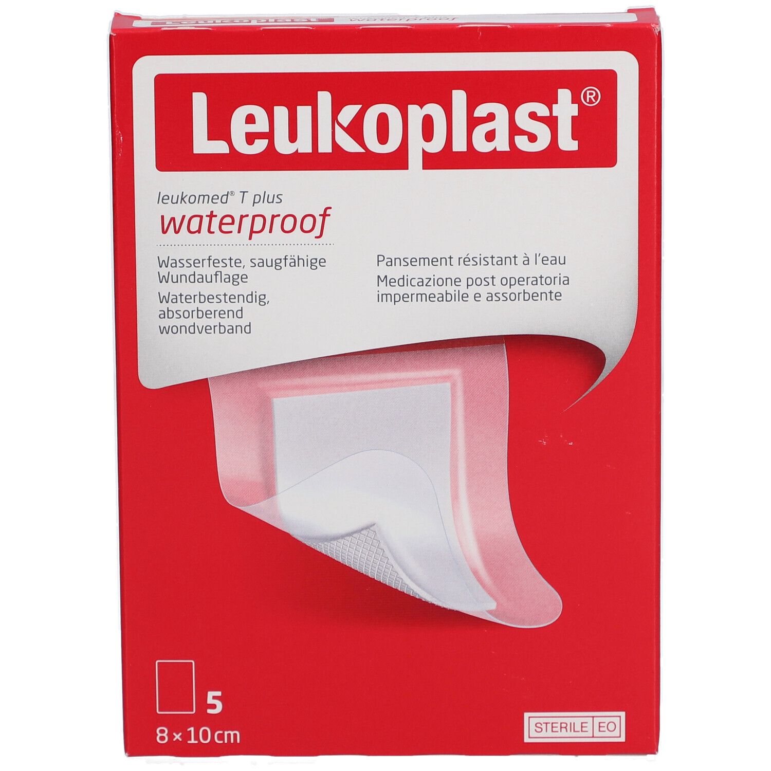 Leukoplast Leukomed T Plus steril 8 cm x 10 cm