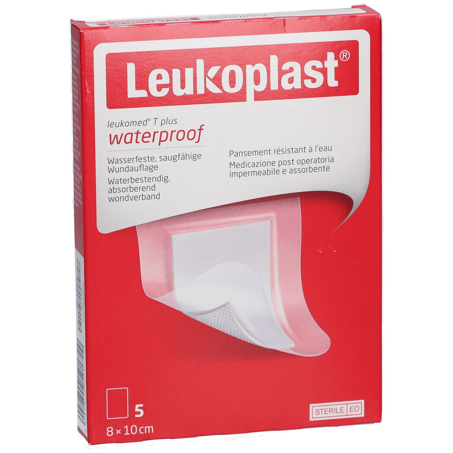 Leukoplast Leukomed T Plus steril 8 cm x 10 cm
