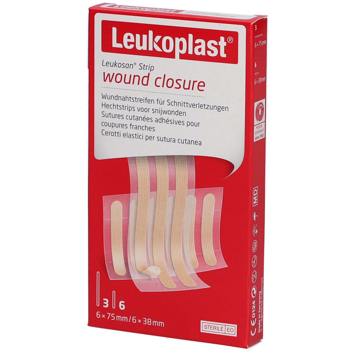 Hypafix Klebevlies 2,5 cm x 10 m