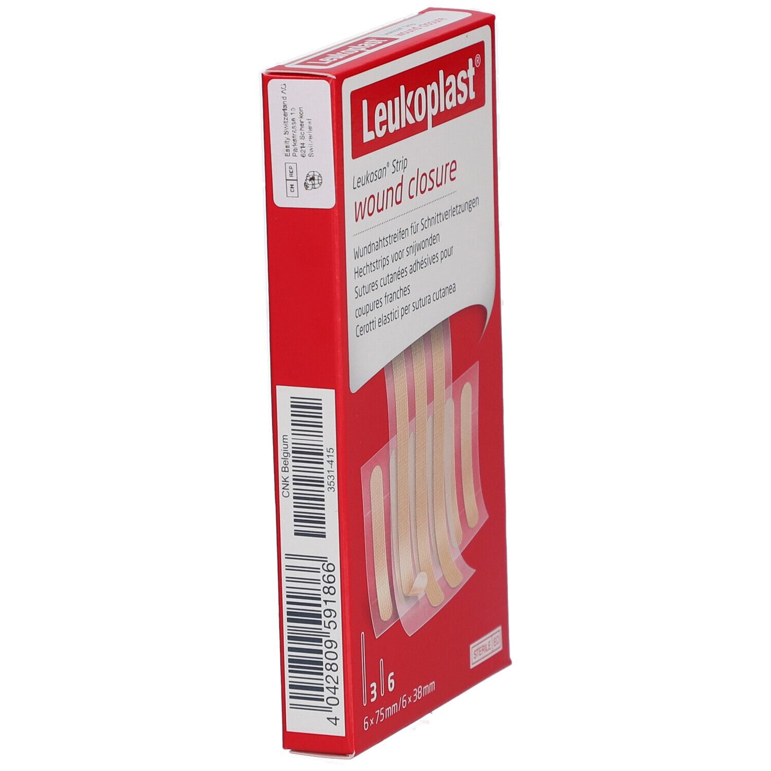 Hypafix Klebevlies 2,5 cm x 10 m