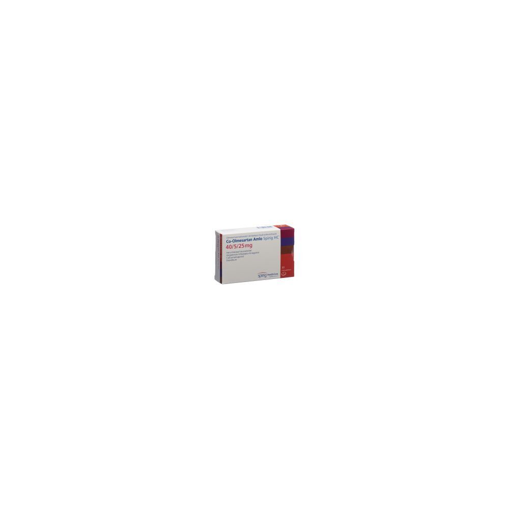 CO-OLMESARTAN AMLO Spirig HC 40/5/25mg 30 Stk