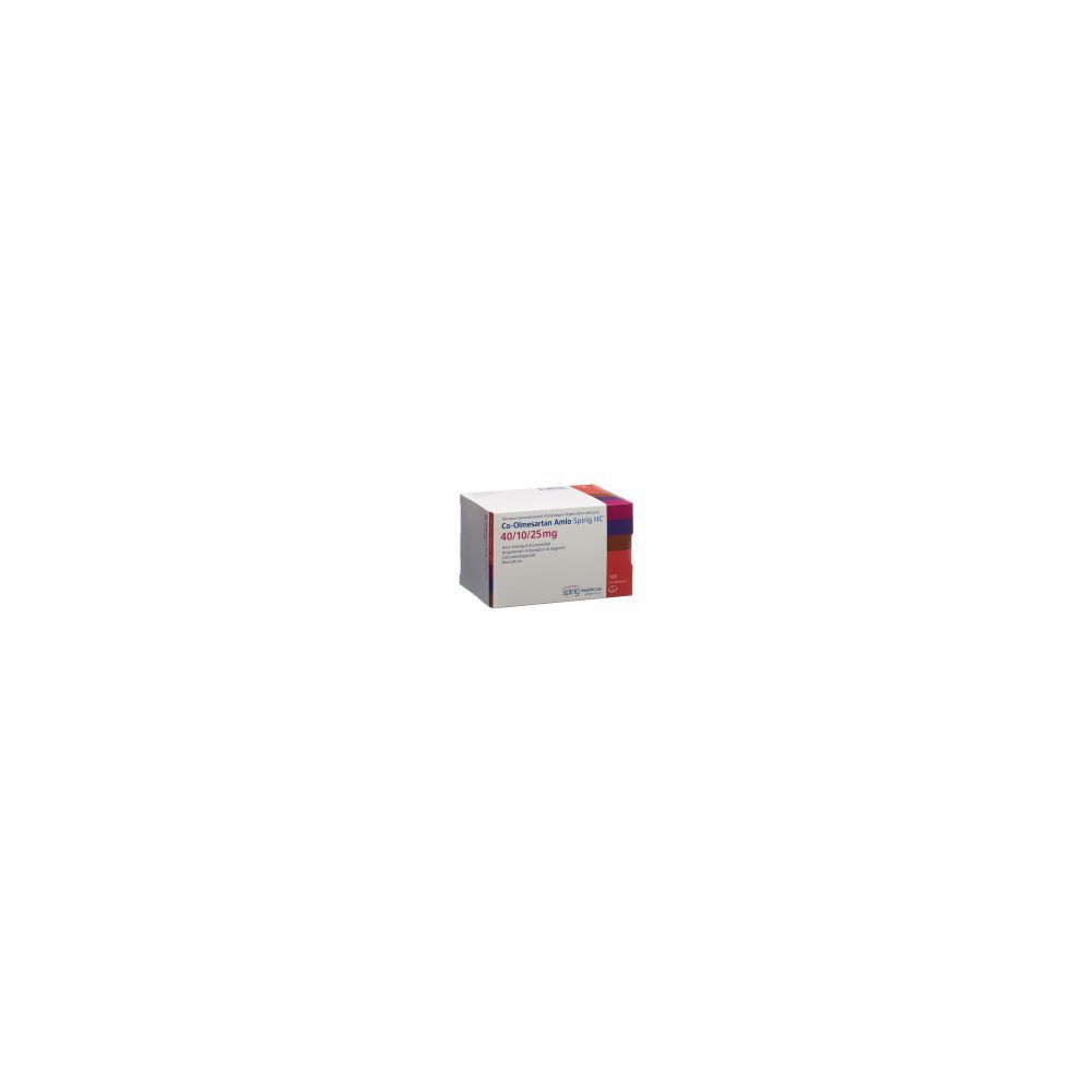 CO-OLMESARTAN AMLO Spirig HC 40/10/25mg 100 Stk