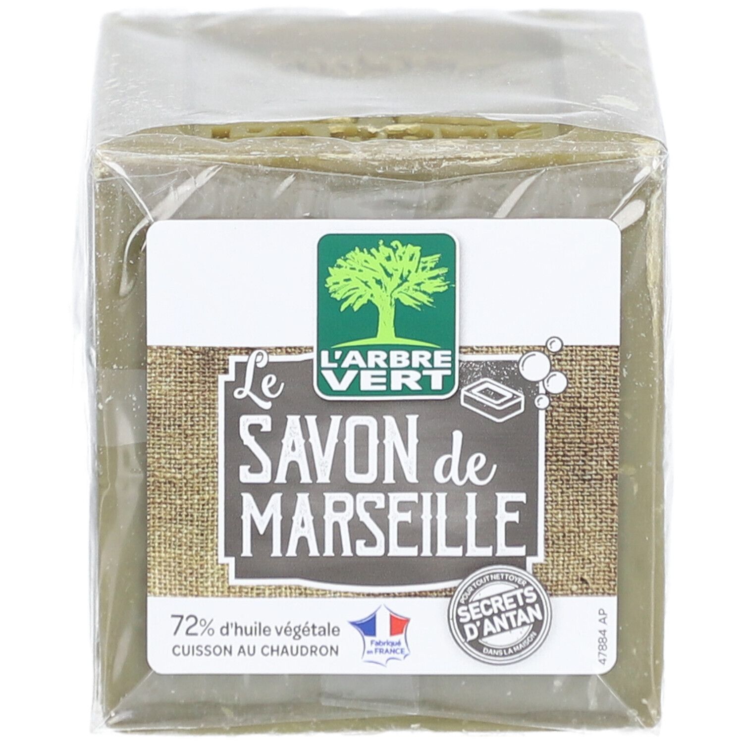 L'ARBRE VERT Savon de Marseille écologique traditionnel