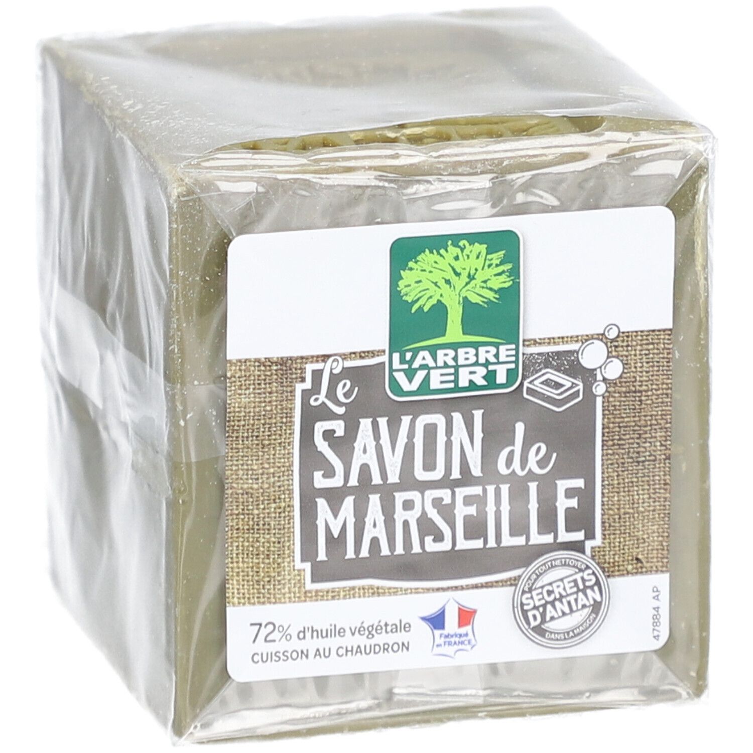 L'ARBRE VERT Savon de Marseille écologique traditionnel