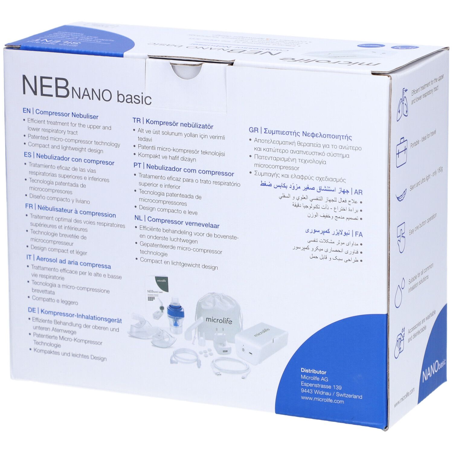 Microlife Inhalateur NEB Nano Basic