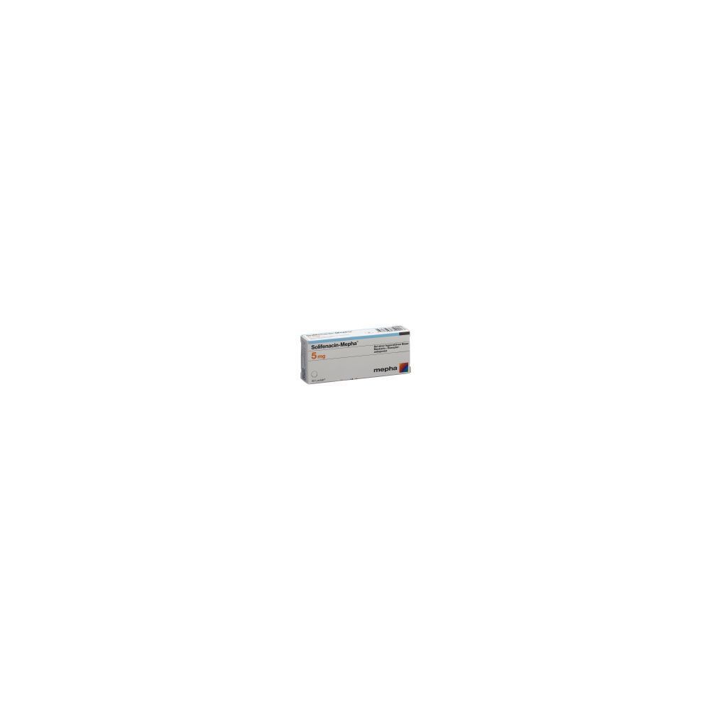 SOLIFENACIN Mepha Filmtabl 5 mg 30 Stk