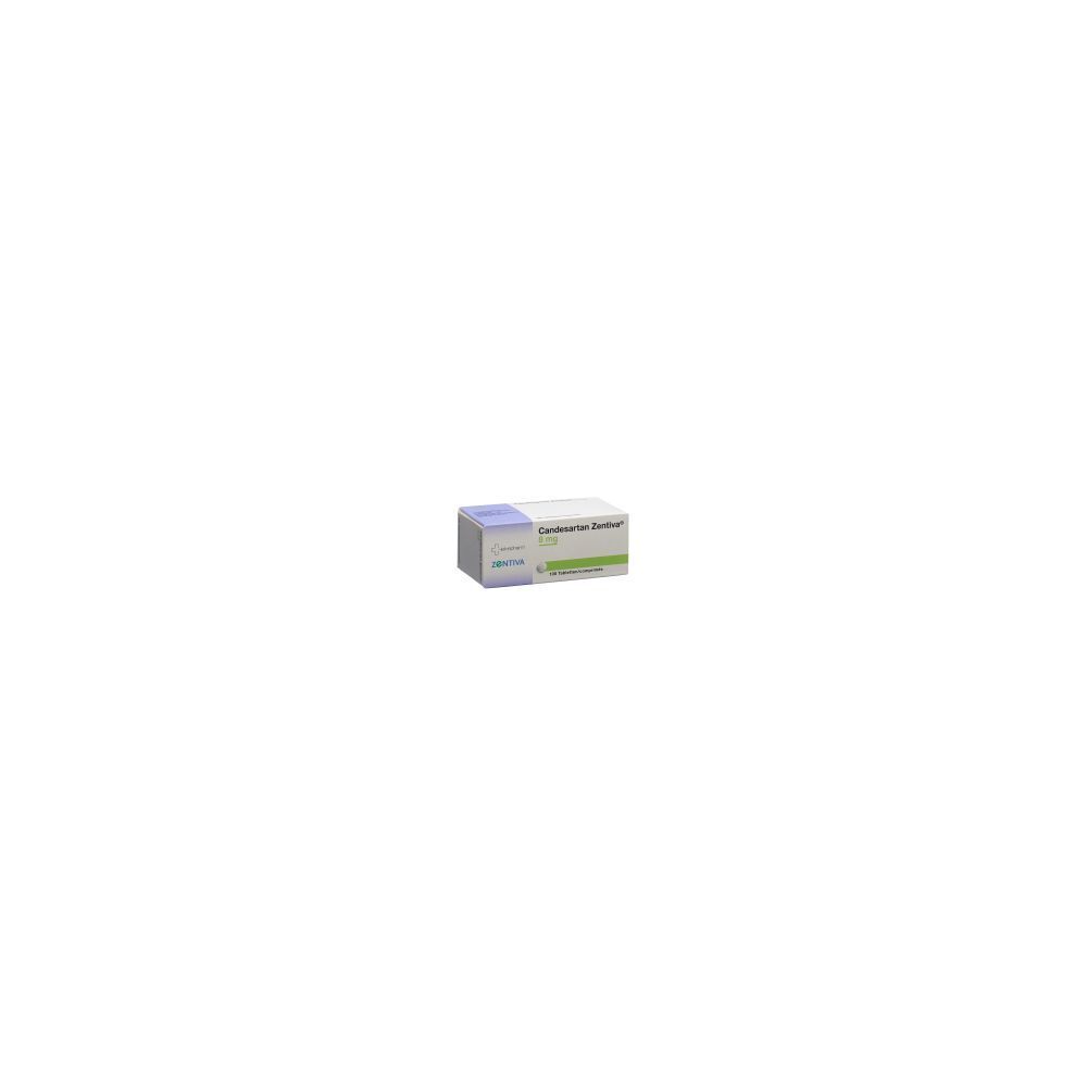 CANDESARTAN Zentiva Tabl 8 mg 100 Stk