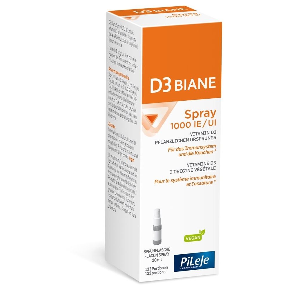 PiLeje D3 Biane Spray 1000 UI