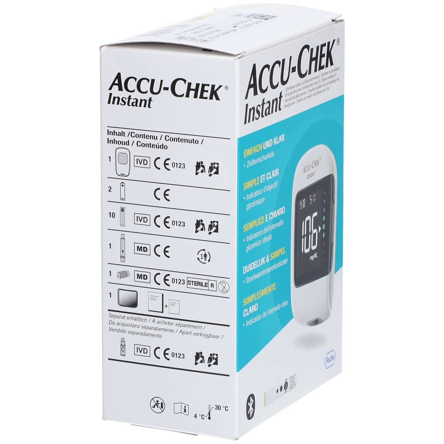 ACCU-CHEK Instant Set Système de surveillance de la glycémie mg/dl