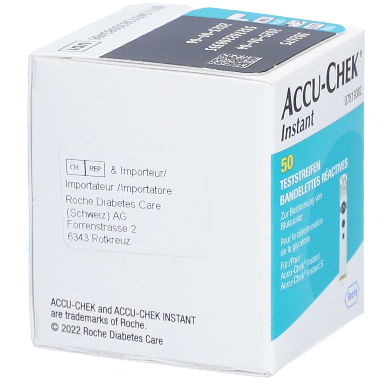 ACCU-CHEK® Bandelettes de test instantané