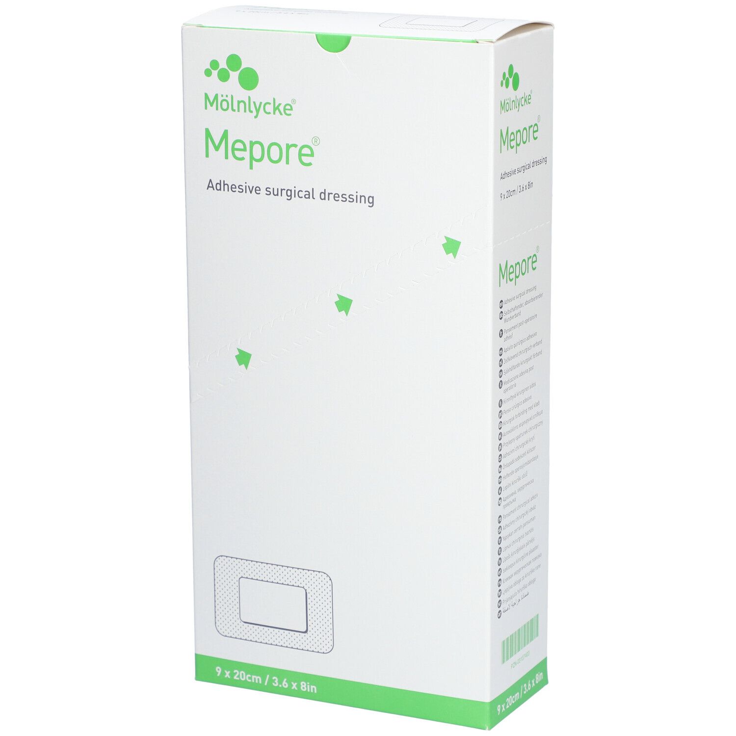 MÖLNLYCKE® Mepore® Postoperativer Klebeverband 20 x 9 cm