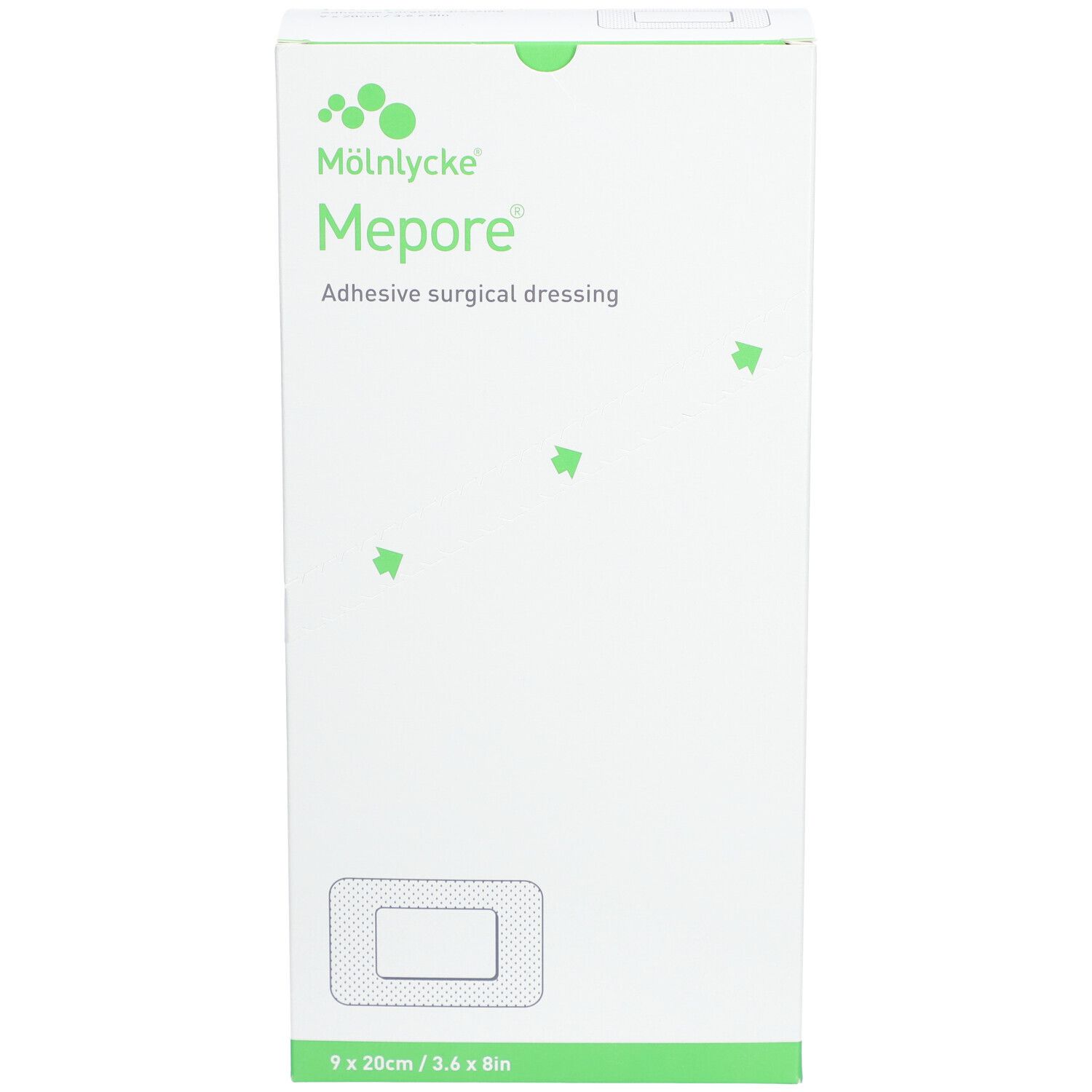 MÖLNLYCKE® Mepore® Postoperativer Klebeverband 20 x 9 cm