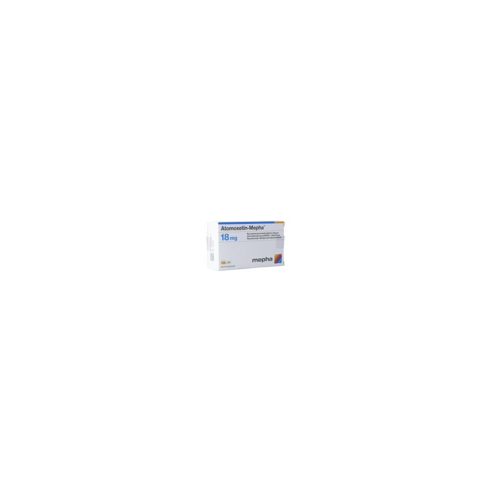 ATOMOXETIN Mepha Kaps 18 mg 28 Stk