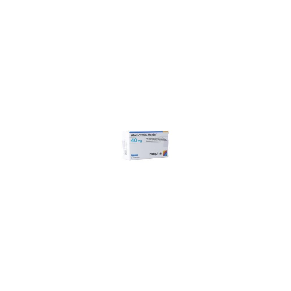 ATOMOXETIN Mepha Kaps 40 mg 28 Stk