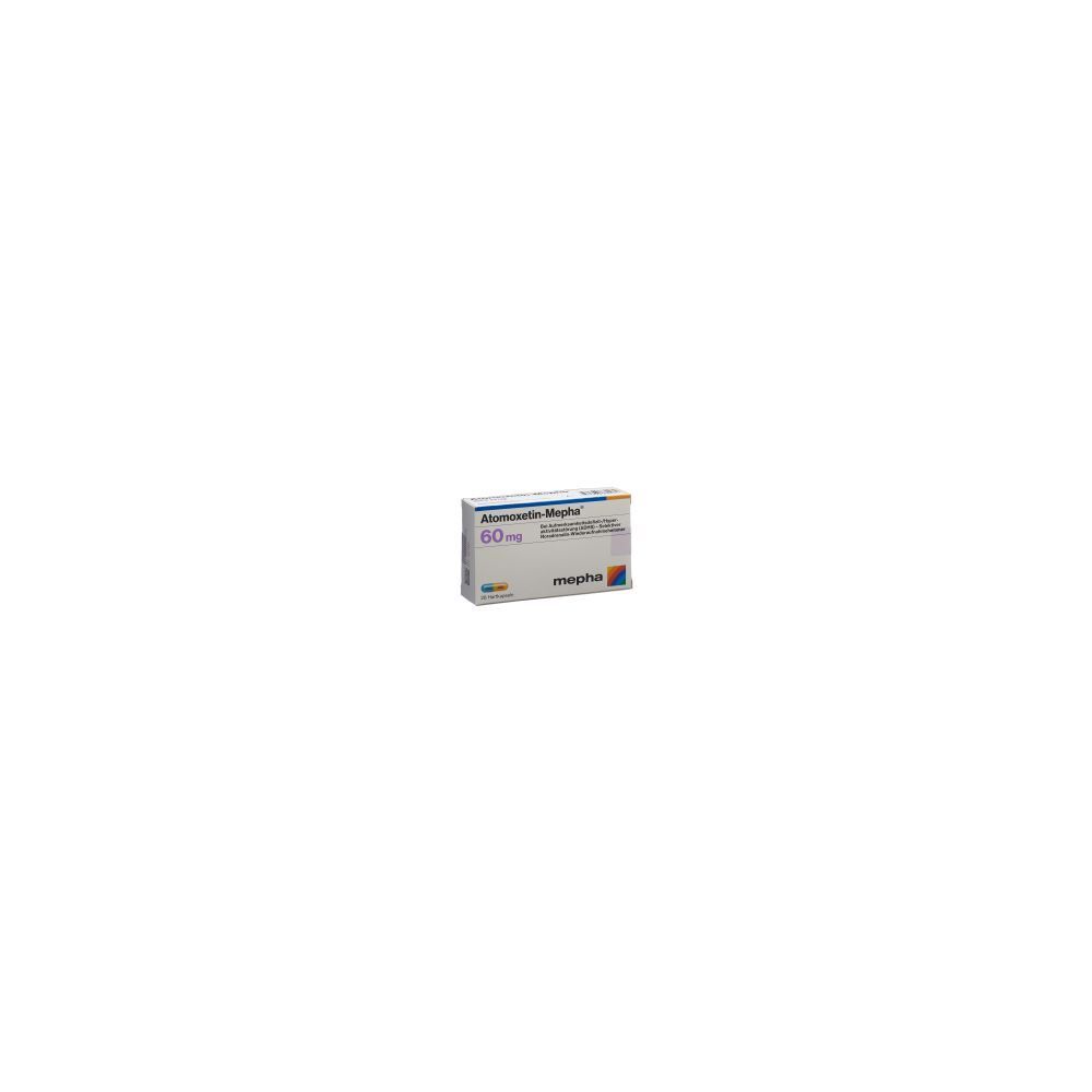 ATOMOXETIN Mepha Kaps 60 mg 28 Stk