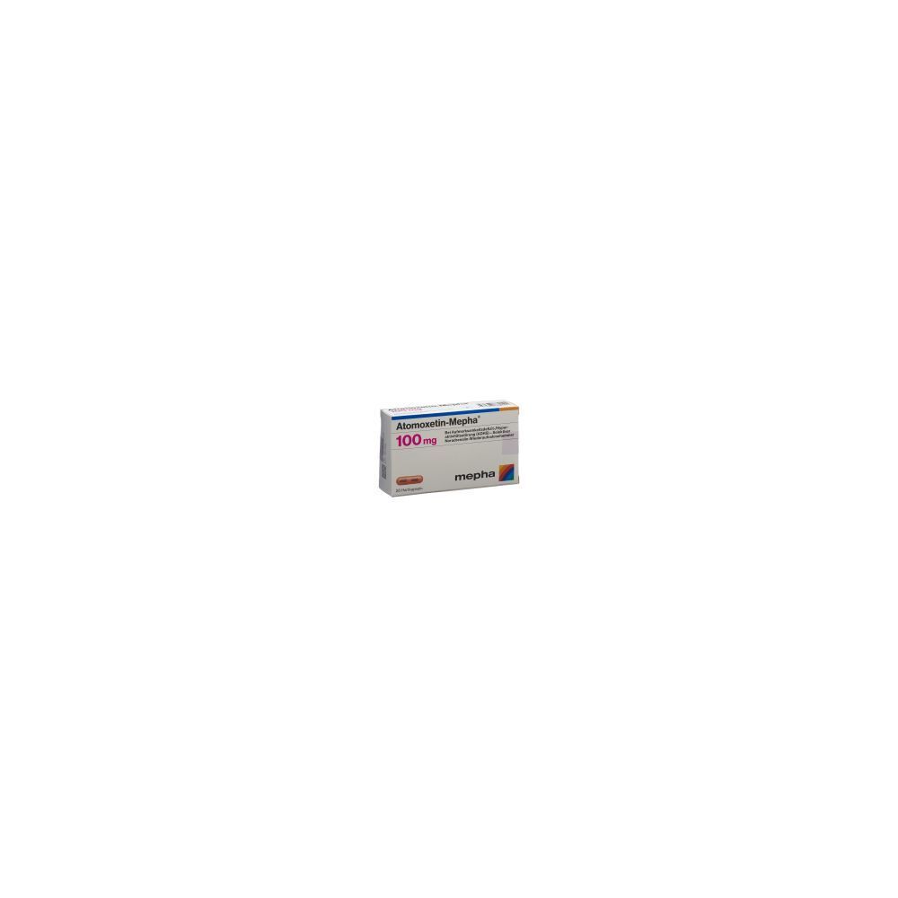 ATOMOXETIN Mepha Kaps 100 mg 28 Stk