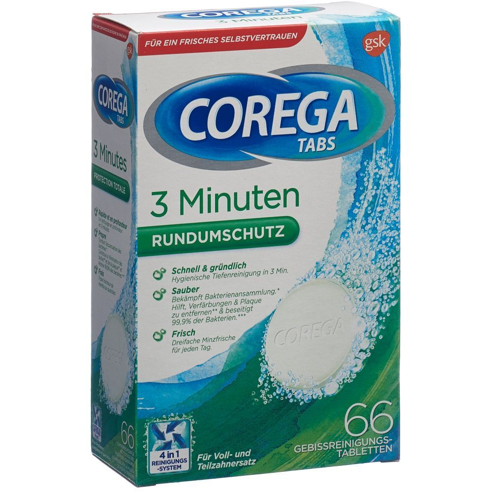 COREGA® TABS® 3 Minutes