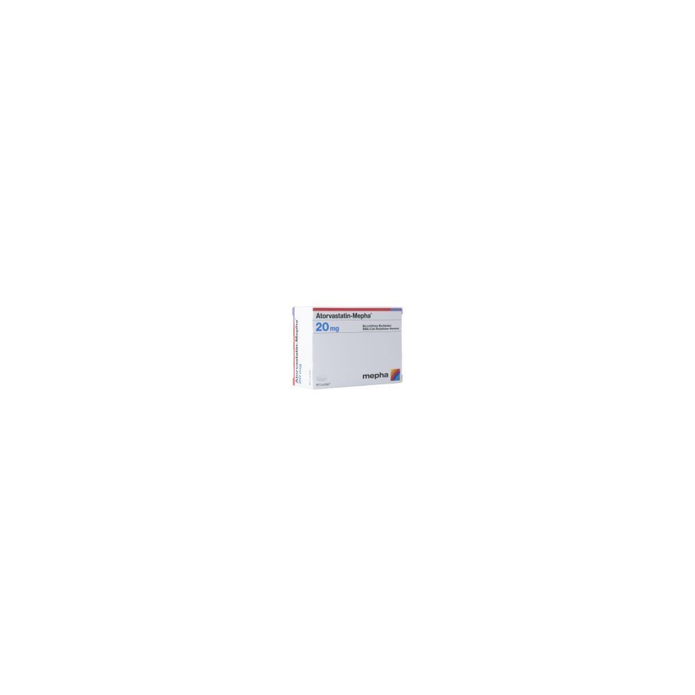 ATORVASTATIN Mepha Lactab 20 mg 90 Stk