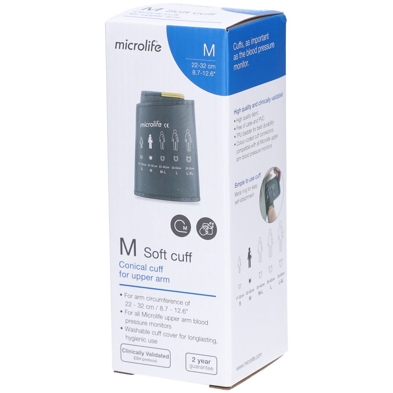 MICROLIFE Soft-Manschette Oberarm 4G M 22-32cm