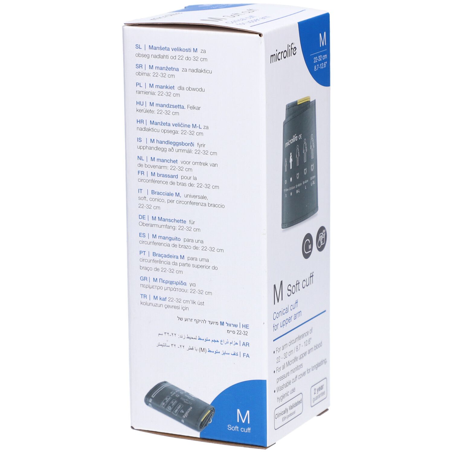 MICROLIFE Soft-Manschette Oberarm 4G M 22-32cm