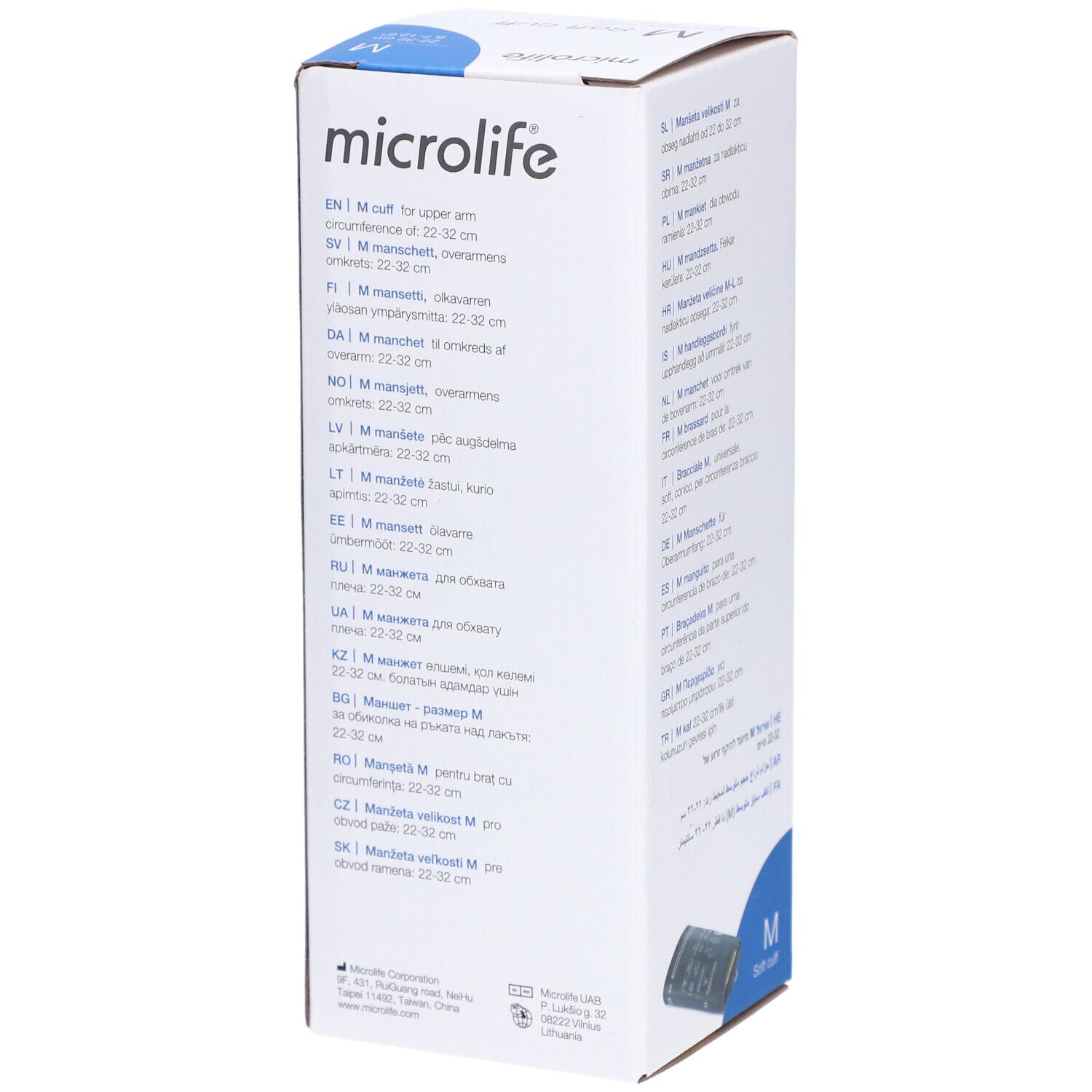 MICROLIFE Soft-Manschette Oberarm 4G M 22-32cm