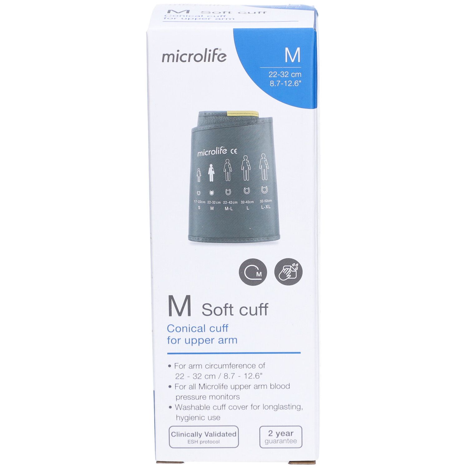 MICROLIFE Soft-Manschette Oberarm 4G M 22-32cm