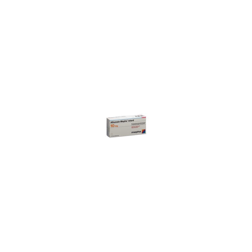 ALFUZOSIN Mepha retard Ret Tabl 10 mg 30 Stk