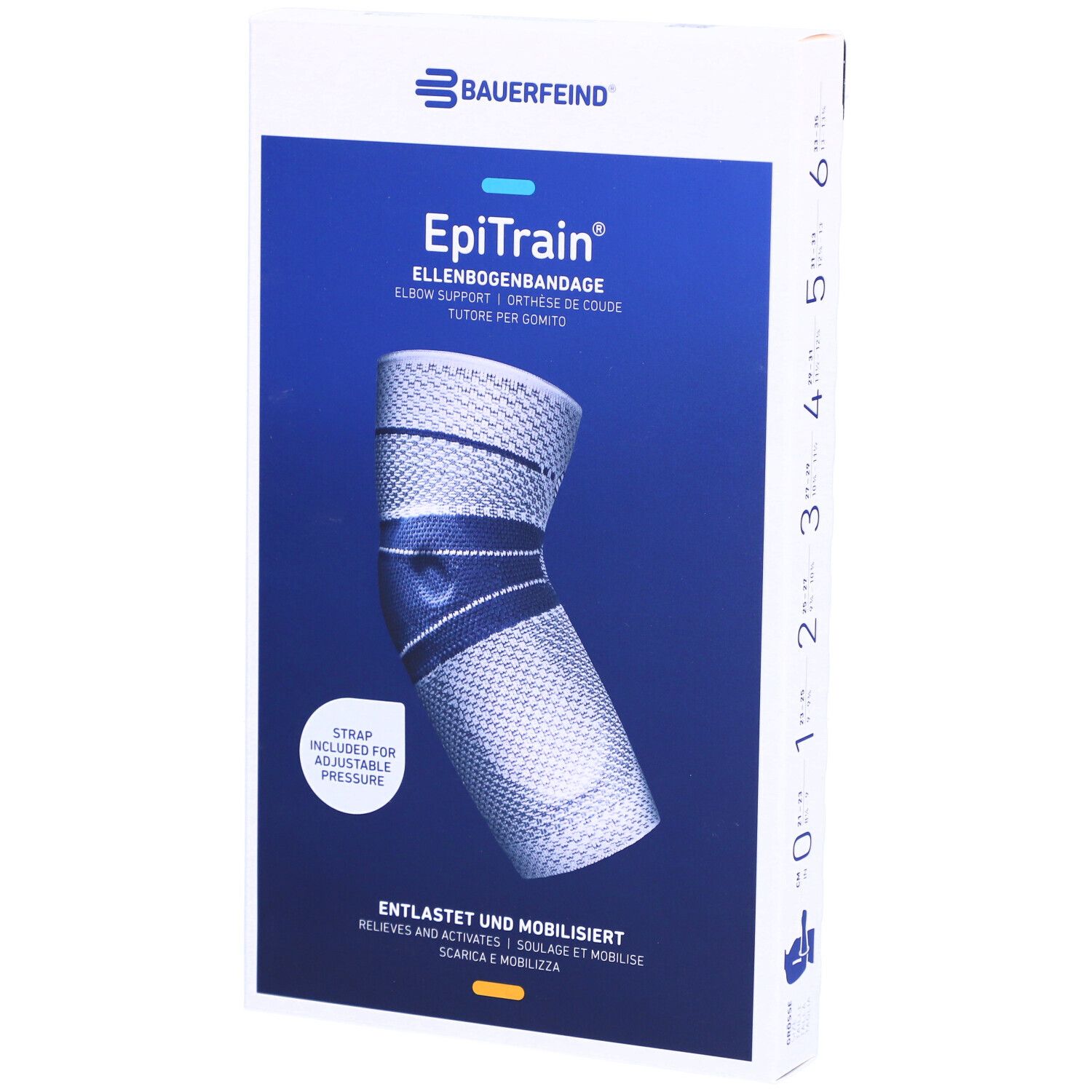 BAUERFEIND® EpiTrain® Ellbogenorthese Größe 1 Beige